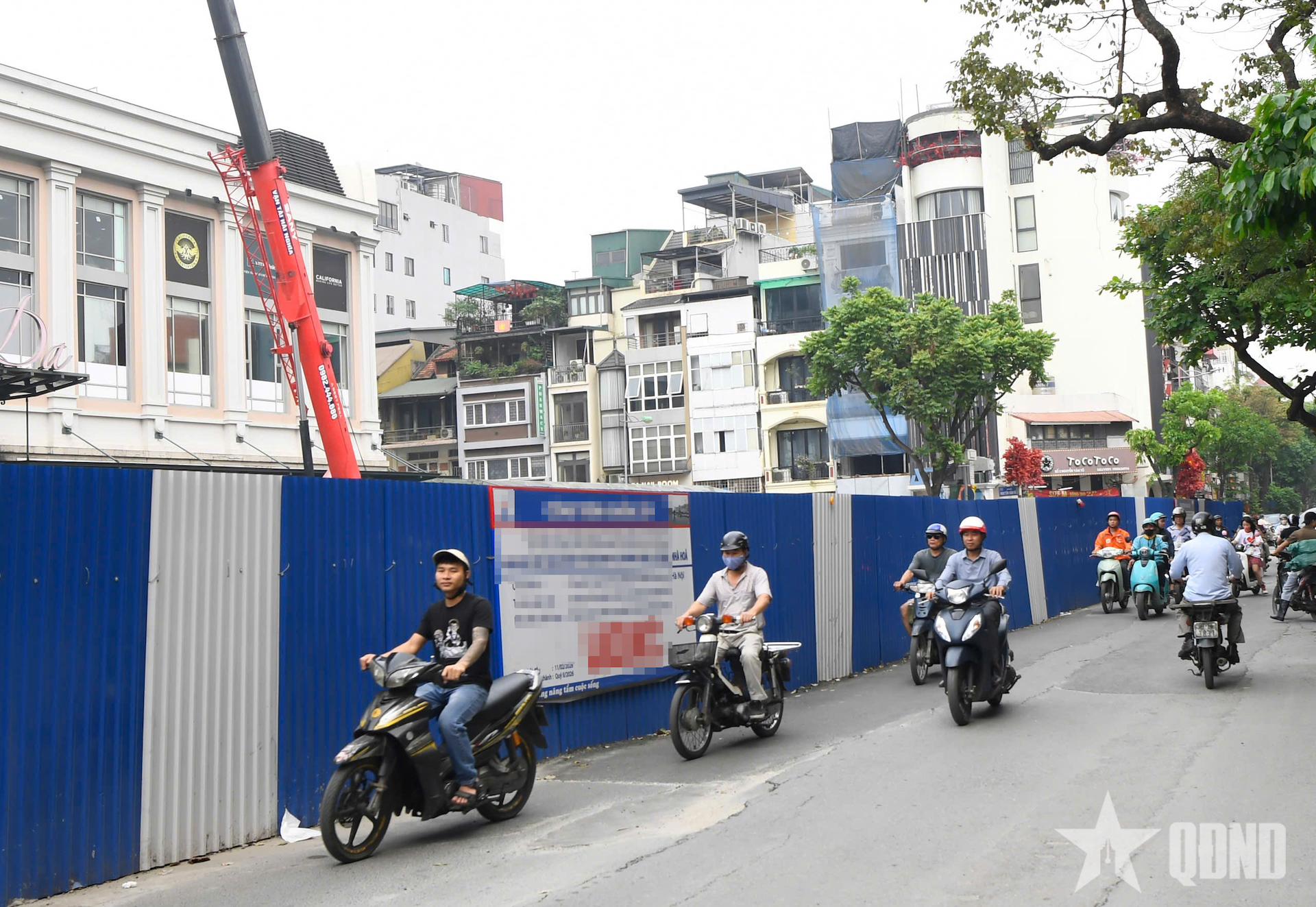 Hà Nội yêu cầu có phương án kiểm soát bụi riêng cho công trình xây dựng